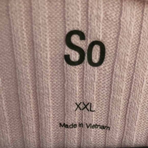 SO Junior’s Long Sleeved Top XXL light Purple - Picture 2 of 3